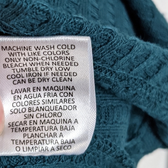 Chaser | Teal waffle-knit top - Picture 7 of 8